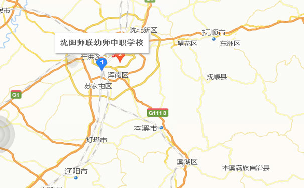 沈阳师联幼师学校乘车路线图 沈阳幼师学校在哪里?