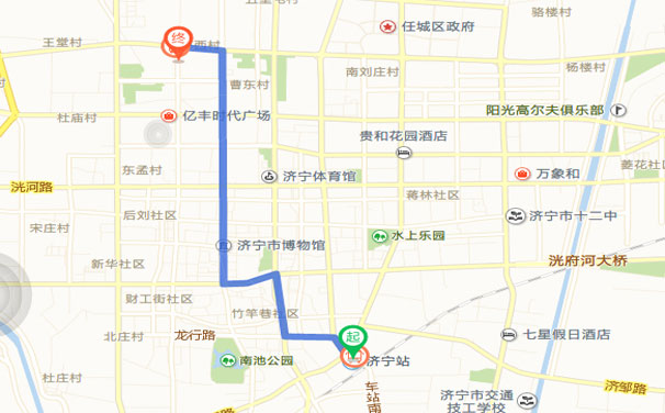 济宁艺美半永久纹绣培训学校乘车路线图 济宁半永久纹绣培训学校地址